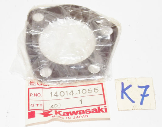 NOS KAWASAKI 1985 1986 1987 1988 KLF185 KLT185 KLT160 PLATE POSITION 14014-1055 - MotoRaider