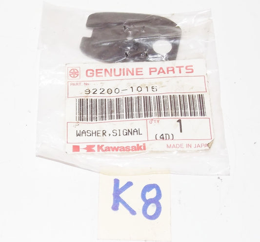 KAWASAKI 1989 1992 1997 2000 ZX750 EX500 TURN SIGNAL WASHER GASKET 92200-1015 - MotoRaider