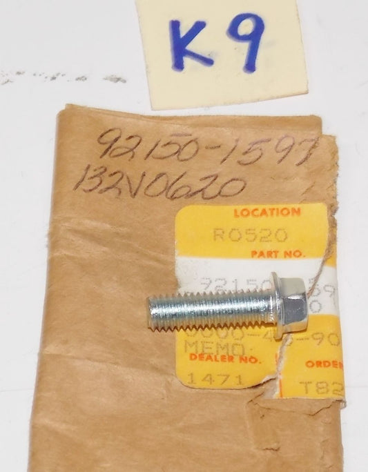 NOS KAWASKI ATV 1993 1994 1995 KLF400 BAYOU 6X20 CYLINDER HEAD BOLT 92150-1597 - MotoRaider