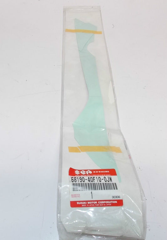 OEM SUZUKI 2001 GSX-R1000 UNDER COWLING UPPER LH WHITE TAPE SET 68190-40F10-0JW - MotoRaider