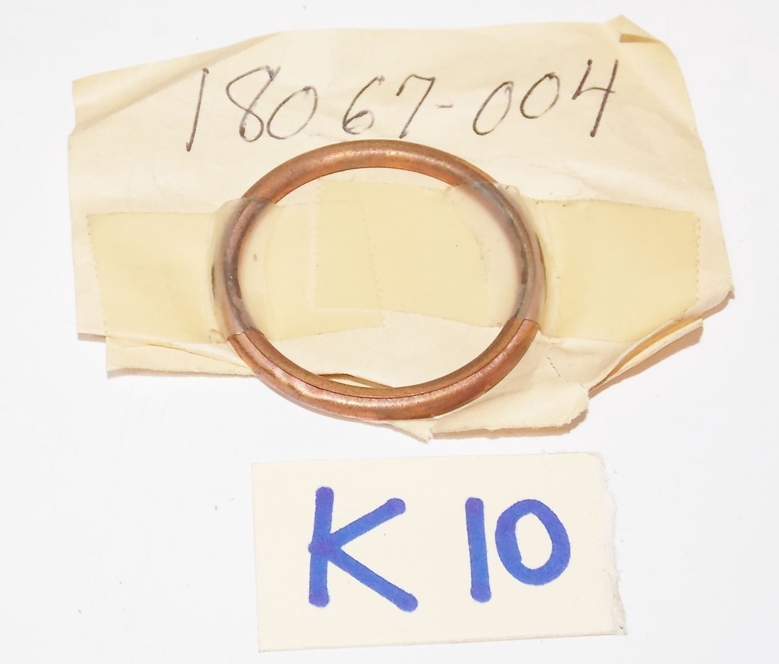 KAWASAKI 1986 1987 1988 1989 1990 KLF185 KZ305 ZN1300 EXHAUST GASKET 18067-004 - MotoRaider