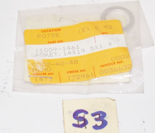 OEM SUZUKI 1984 2012 ZX900 ZG1000 KVF360 PRAIRIE 14X19.5X1.4 GASKET 11009-1461 - MotoRaider