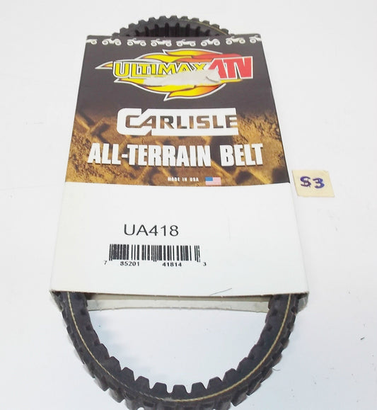 NEW ULTIMAX CARLISLE BELT UA418 ATV ARCTIC CAT KAWASAKI BRUTE SUZUKI TWIN PEAKS - MotoRaider