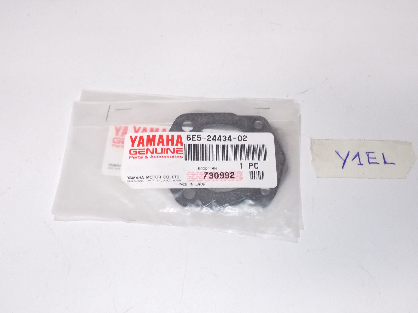 NOS YAMAHA  GASKET  1984-04 6E5-24434-02 200ETXN V6 SPECIAL 115ETXG L225TXRW - MotoRaider