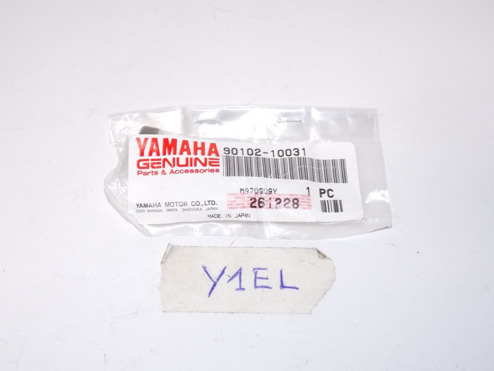 NOS YAMAHA WITH HOLE BOLT 1983-1987 90102-10031 RIVA JOG ZUMA EXCITER VMAX - MotoRaider