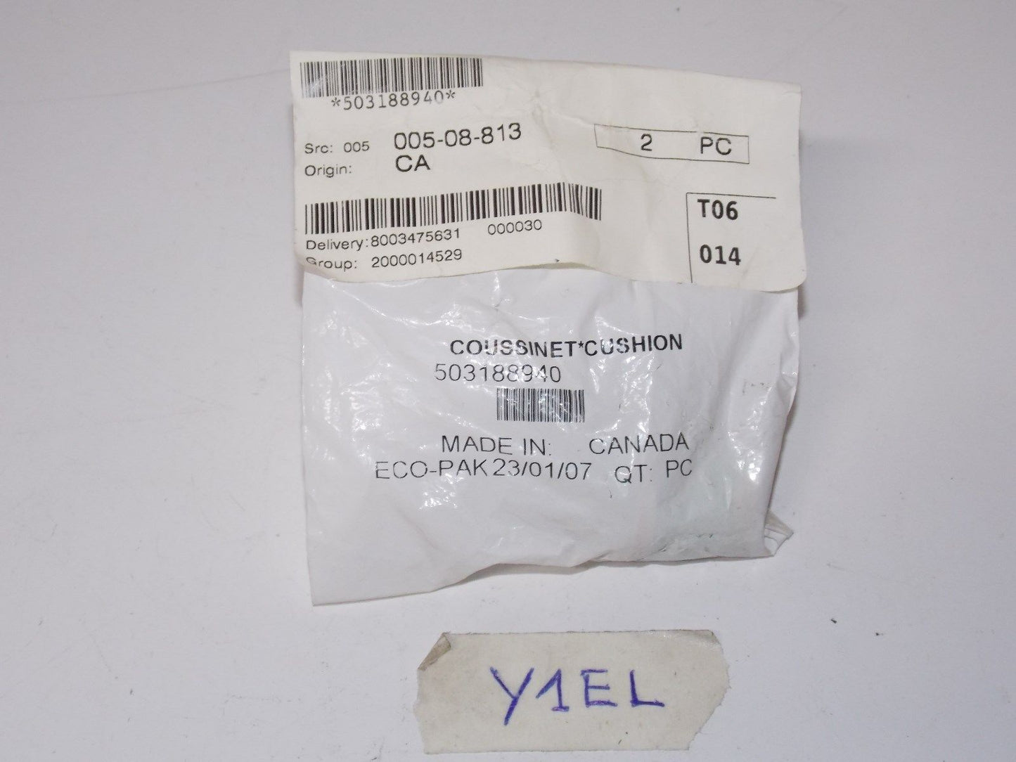 BOMBARDIER CUSHION 503188940 SKI-DOO SNOWMOBILE - MotoRaider