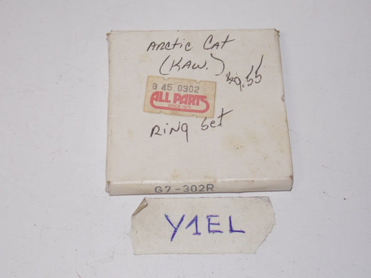 NOS ARCTIC CAT PISTON RINGS G-7-302R VINTAGE SNOWMOBILE - MotoRaider