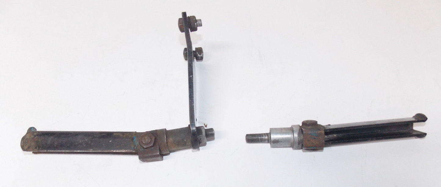 1966 BSA B44 PASSANGER FOOT REST VICTOR 441 REAR PEGS BRACKET MOUNT VINTAGE - MotoRaider