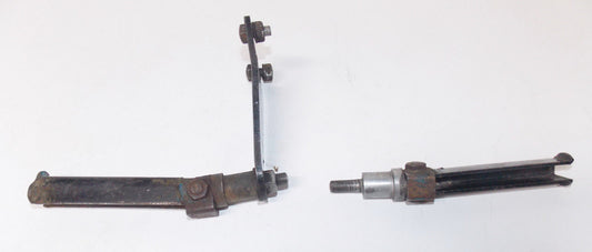 1966 BSA B44 PASSANGER FOOT REST VICTOR 441 REAR PEGS BRACKET MOUNT VINTAGE - MotoRaider