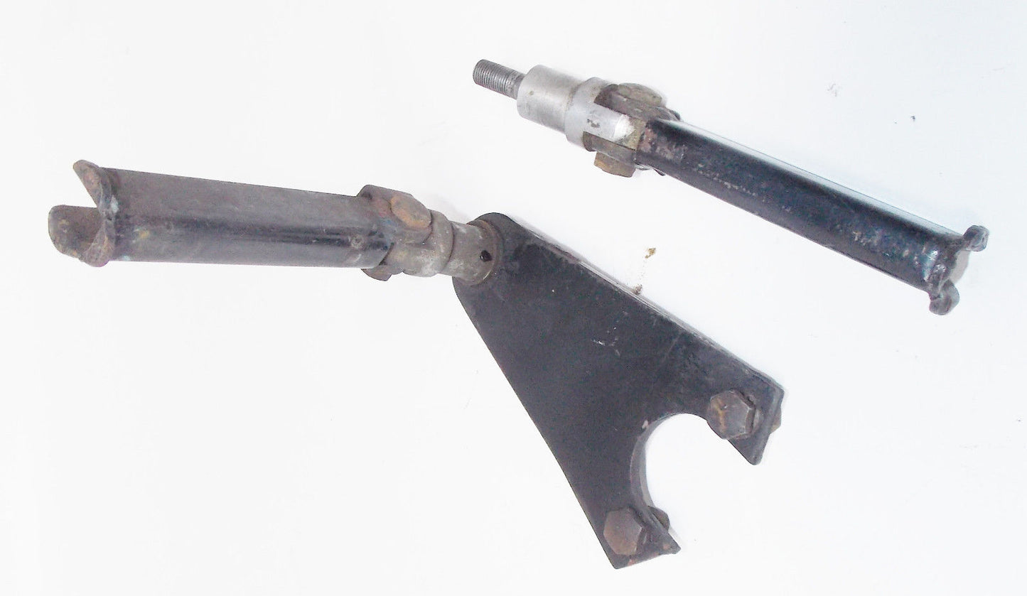 1966 BSA B44 PASSANGER FOOT REST VICTOR 441 REAR PEGS BRACKET MOUNT VINTAGE - MotoRaider