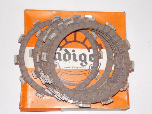 NOS YAMAHA 1987 1988 FZR 1000 GENESIS CLUTCH 8 FIBER DISC SET ADIGE YA-60 - MotoRaider