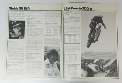 1974 KASCO ITALIAN MAGAZINE + POSTER STICKERS WOLSINK NORTON YAMAHA AUSTRIAN GP - MotoRaider