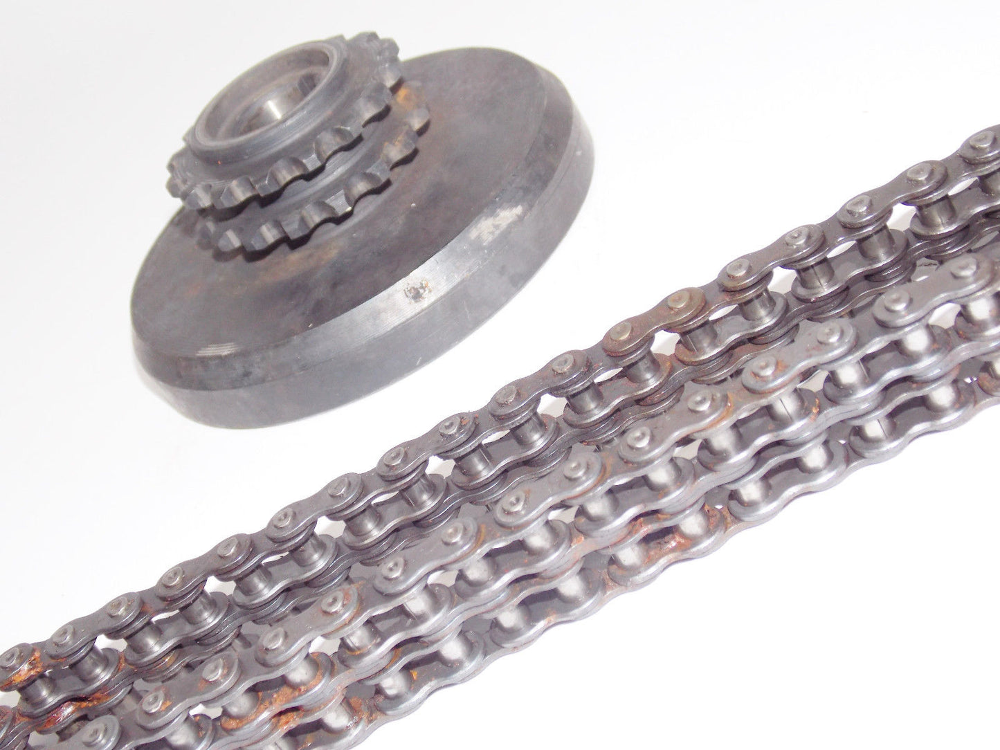 1973 BULTACO PURSANG 125 MK6 PRIMARY DRIVE GEAR PULLEY CHAIN MODEL 100 MKVI OEM - MotoRaider