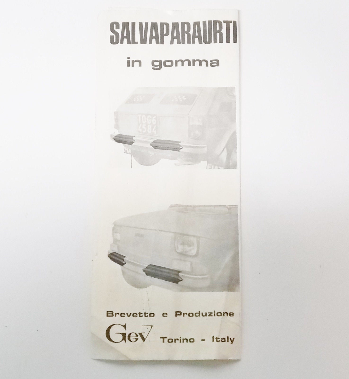 1980'S NOS ALFA ROMEO ALFA SUD 1200 FRONT REAR BUMPER RUBBER PROTECTOR KIT ITALY - MotoRaider