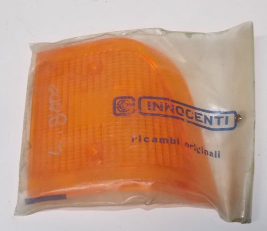 NOS OEM 1980'S MINI 90 INNOCENTI TURN SIGNAL INDICATOR LENS REAR RIGHT 53311329 - MotoRaider