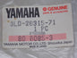NOS YAMAHA 1991 XTZ750 B EMBLEM DECAL STICKER GRAPHIC MARK   3LD-28315-71 - MotoRaider
