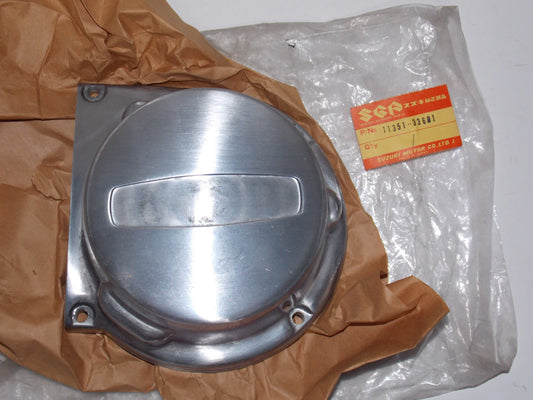 OEM SUZUKI 1972 1973 1974 1975 1977 GT380 GENERATOR MAGNETO COVER 11351-33601 - MotoRaider
