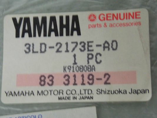 NOS OEM YAMAHA 1992 XTZ750 SIDE COVER DECAL EMBLEM STICKER GRAPHIC 3LD-2173E-A0 - MotoRaider