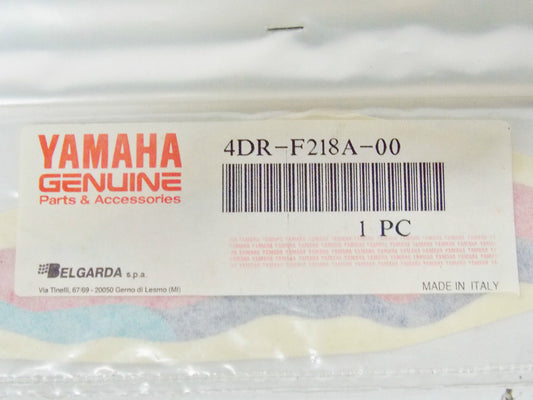 NOS OEM YAMAHA 1997 1999 2001 TT350 EMBLEM DECAL STICKER GRAPHIC MARK 4DR-F218A - MotoRaider