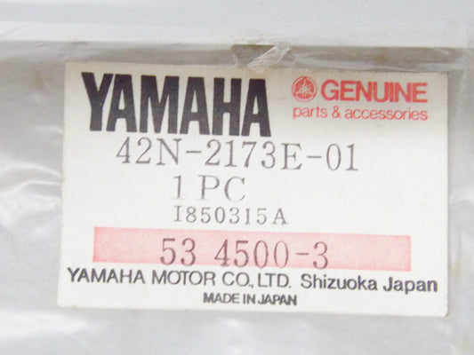 NOS NEW OEM YAMAHA EMBLEM DECAL STICKER GRAPHIC MARK 42N-2173E-01 - MotoRaider
