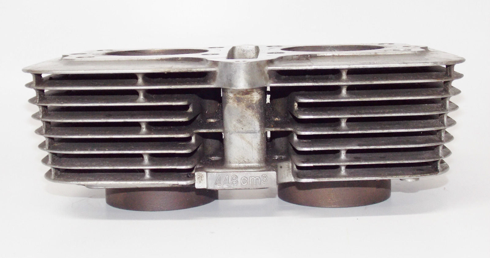 1980 SUZUKI GS450 CYLINDER + PISTONS + RINGS TOP END JUG GS 450 MOTOR ENGINE - MotoRaider