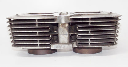 1980 SUZUKI GS450 CYLINDER + PISTONS + RINGS TOP END JUG GS 450 MOTOR ENGINE - MotoRaider