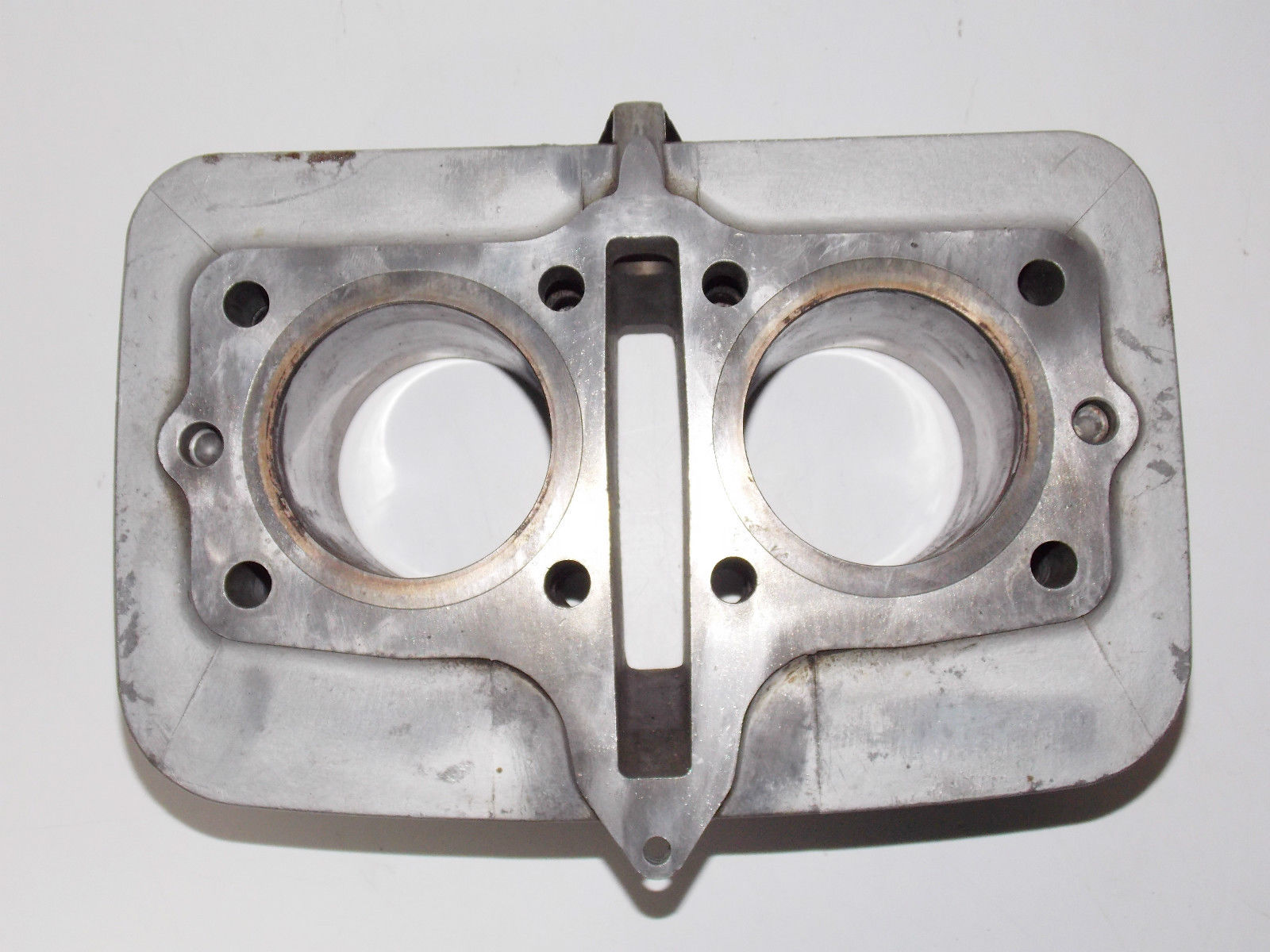 1980 SUZUKI GS450 CYLINDER + PISTONS + RINGS TOP END JUG GS 450 MOTOR ENGINE - MotoRaider