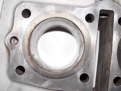 1980 SUZUKI GS450 CYLINDER + PISTONS + RINGS TOP END JUG GS 450 MOTOR ENGINE - MotoRaider