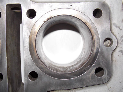 1980 SUZUKI GS450 CYLINDER + PISTONS + RINGS TOP END JUG GS 450 MOTOR ENGINE - MotoRaider