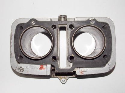 1980 SUZUKI GS450 CYLINDER + PISTONS + RINGS TOP END JUG GS 450 MOTOR ENGINE - MotoRaider