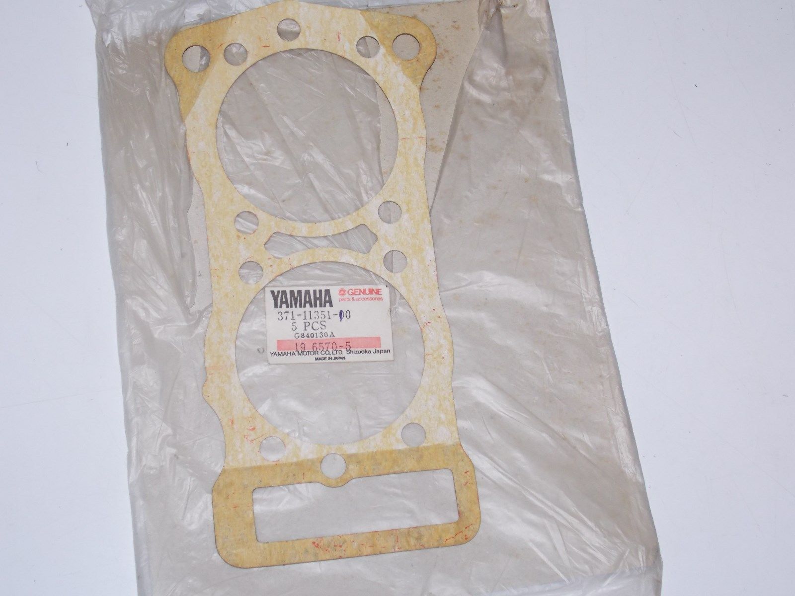 NOS YAMAHA  1973-1978 CYLINDER GASKET TX500 A B C D E  371-11351-10 - MotoRaider