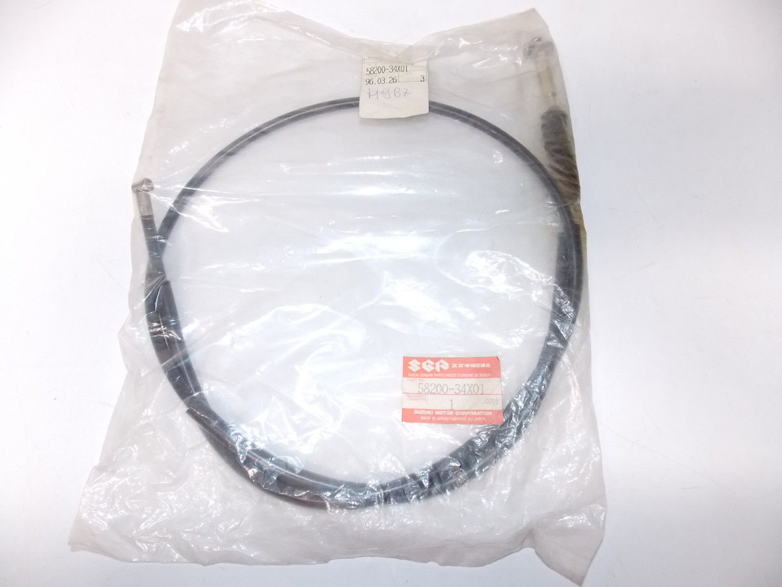 OEM SUZUKI 1981 1982 1983  CABLE, CLUTCH  GS650  58200-34X01 - MotoRaider