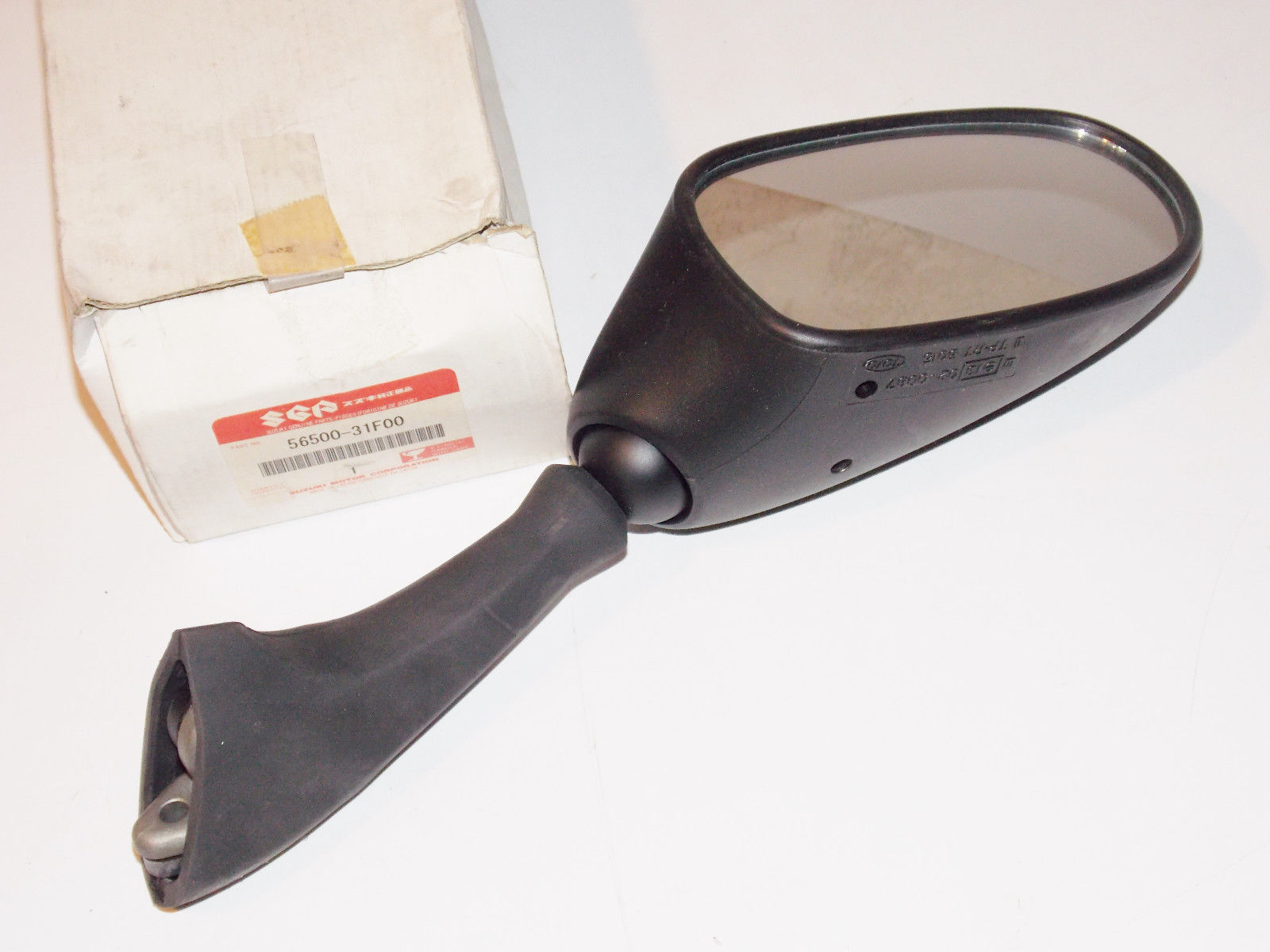 OEM SUZUKI  2000 2001 2003 2005 GSF600 GSF1200 RH REAR VIEW MIRROR 56500-31F00 - MotoRaider