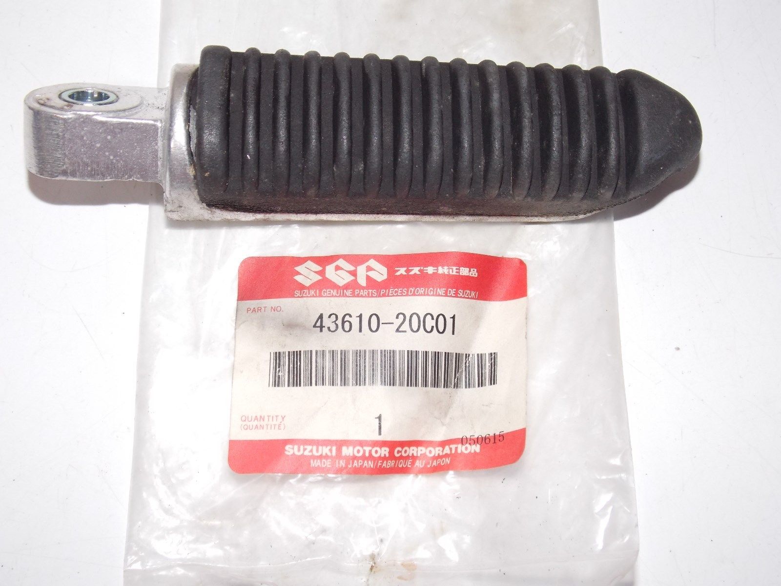 OEM SUZUKI 1987-2003 PILLION FOOTREST STAND PEG GSX6006 - MotoRaider