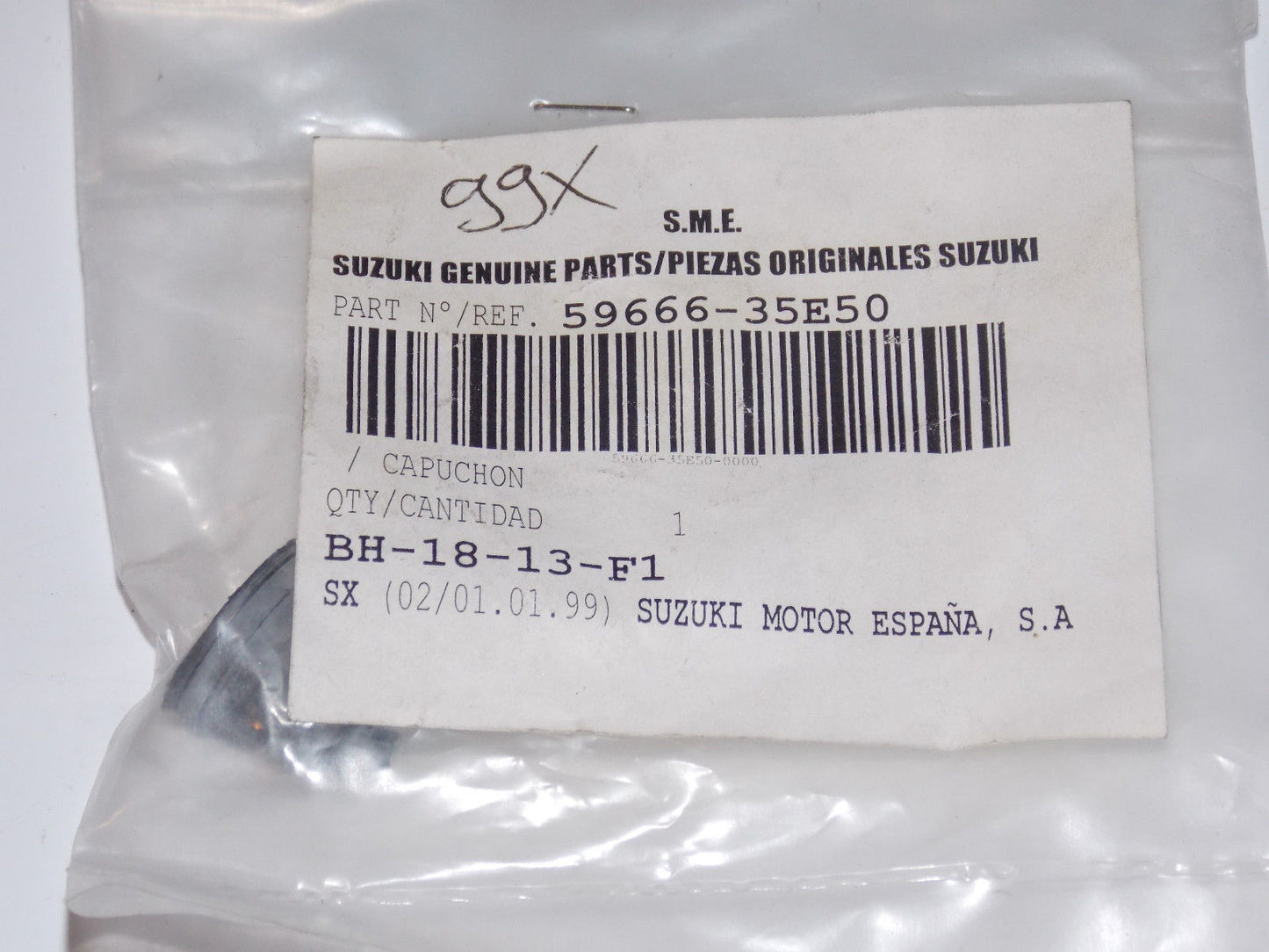 OEM SUZUKI SCOOTER 2001 2006 AY50 UF50 KATANA MASTER CYLINDER BOOT 59666-35E50 - MotoRaider