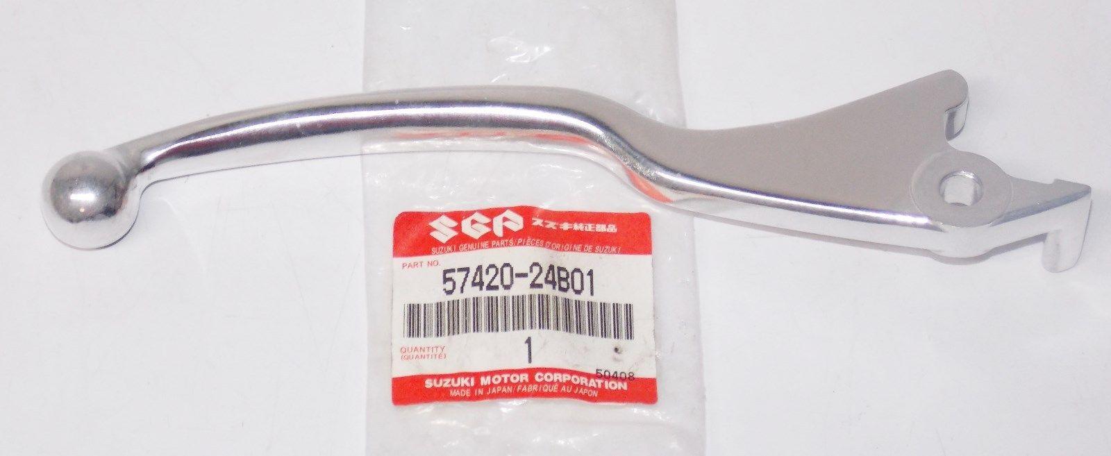 OEM SUZUKI 1986-1988 1992-2009 2011 BRAKE LEVER VS750 VS800 LS650  57420-24B01 - MotoRaider