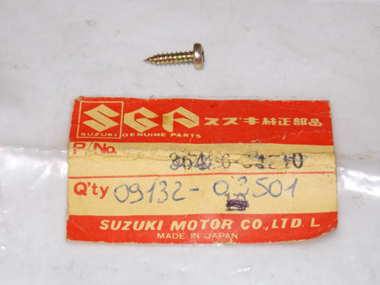 NOS SUZUKI 1981 1982 1983 1984 1985 1986 SCREW 3X12 GS550ES LT250EF 09132-03501 - MotoRaider