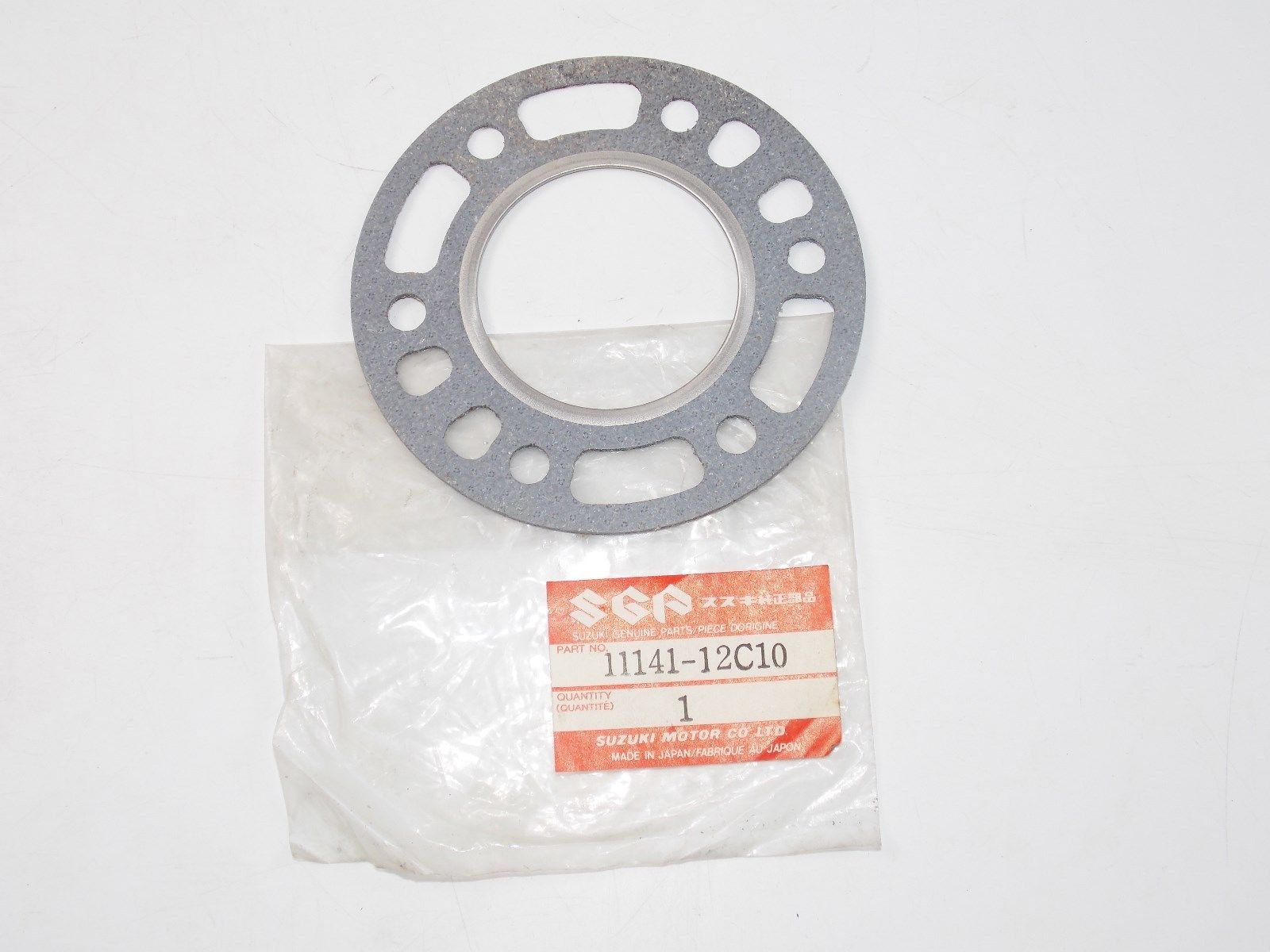 NOS SUZUKI 1991 1992 1993 1994 1995 1996 GASKET RGV250 11141-12C10 - MotoRaider
