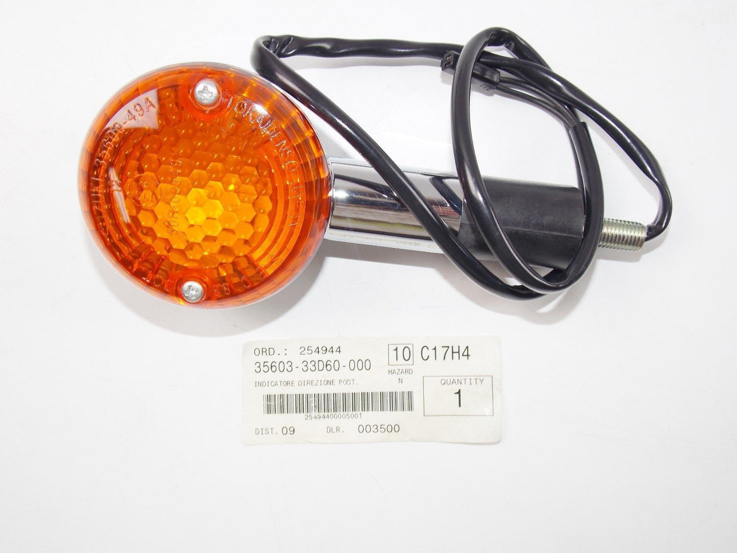 NOS SUZUKI 1999 2000 2001 REAR TURN SIGNAL GS250  35603-33D60 - MotoRaider