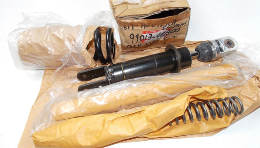 NOS SUZUKI 1988 1989 GSX1100 FJ RR SHOCK FT SPRING SUSPENSION KIT 99013-48B00 - MotoRaider