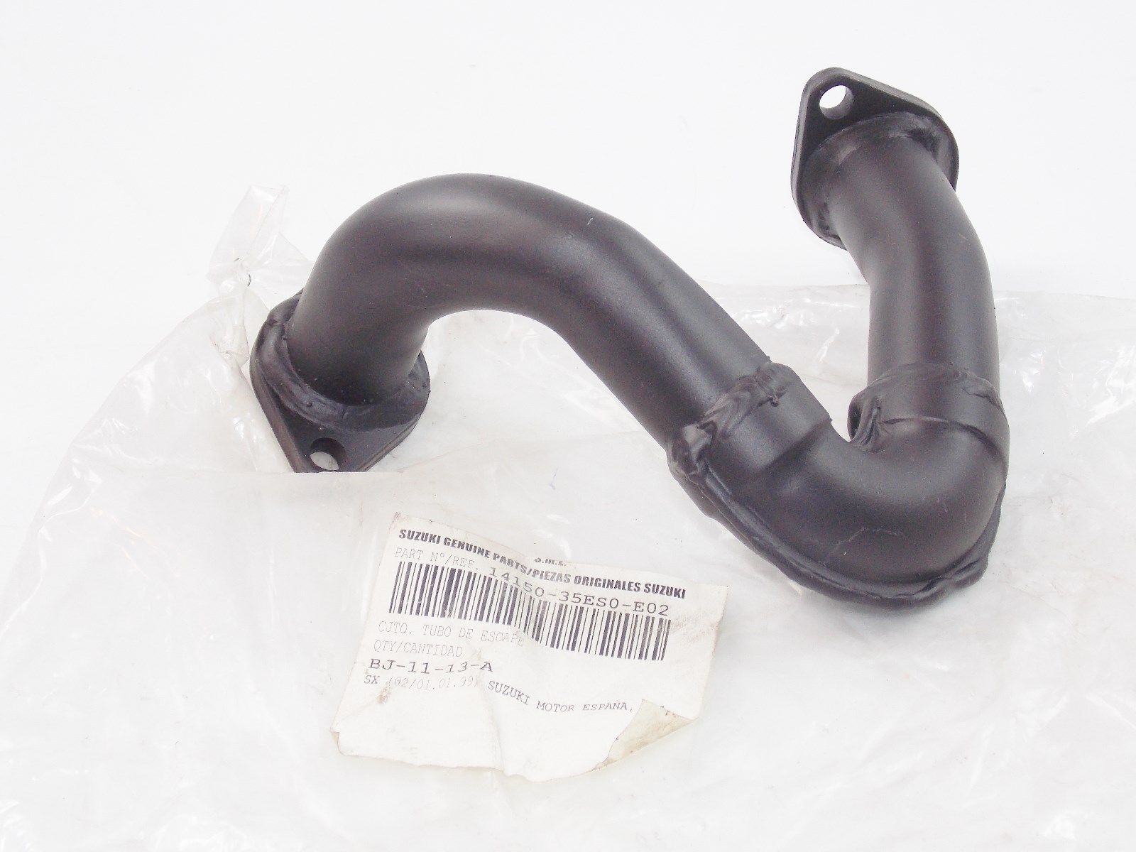 NOS SUZUKI 1997 -2001 EXHAUST PIPE AY50 YX50  14150-35ES0-E02 - MotoRaider