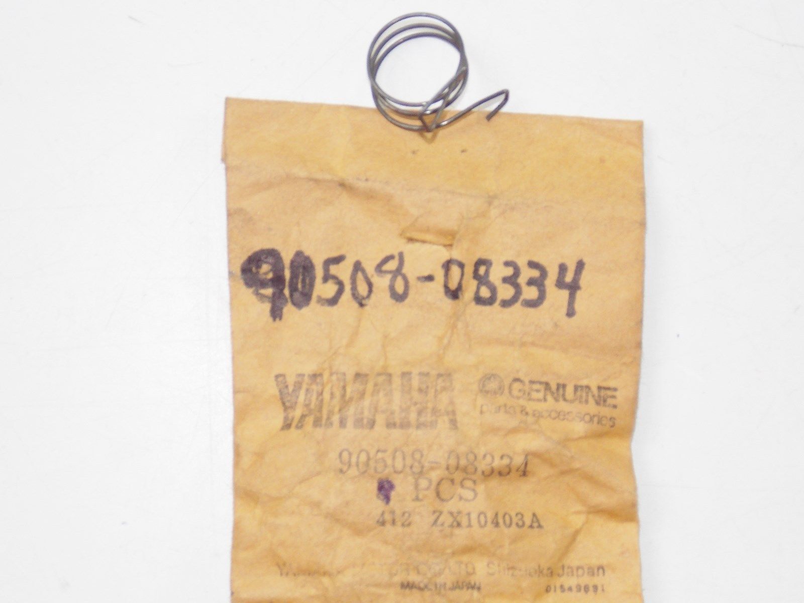 NOS YAMAHA 1976-1981 TORSION SPRING YZ250 DT250 XT500 SR500 TT500  90508-08334 - MotoRaider