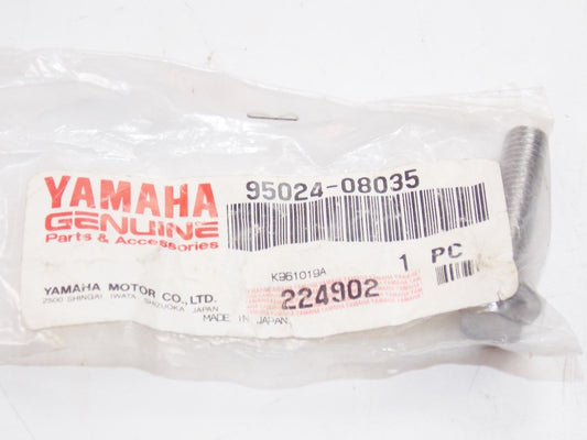 NOS YAMAHA 1995-2013 FLANGE BOLT SXT1800 RM1800 XV1100 TTR125  95024-08035 - MotoRaider