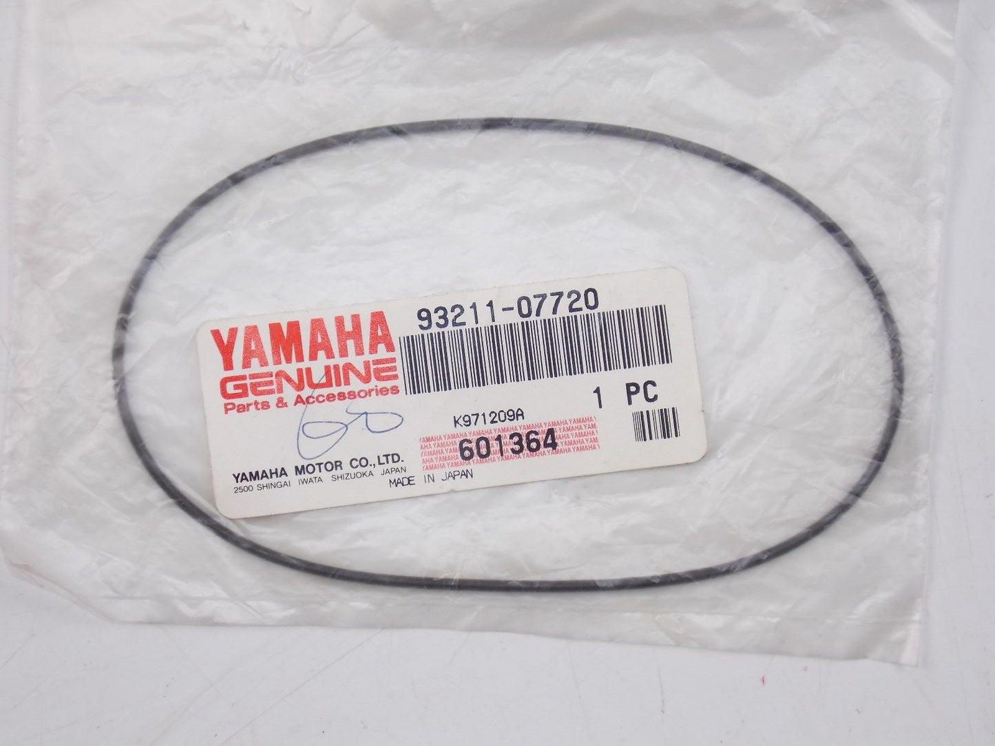NOS YAMAHA 1986-1993 1998  O-RING  YZ125 SRX600  SRX700    93211-07720 - MotoRaider