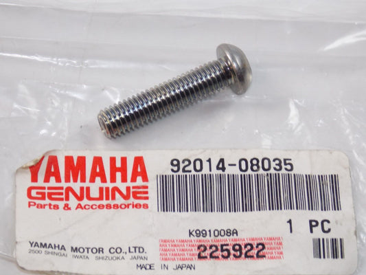 NOS YAMAHA  1996-2013  BUTTON HEAD BOLT  XVZ13 XVS650 XV1600   92014-08035 - MotoRaider