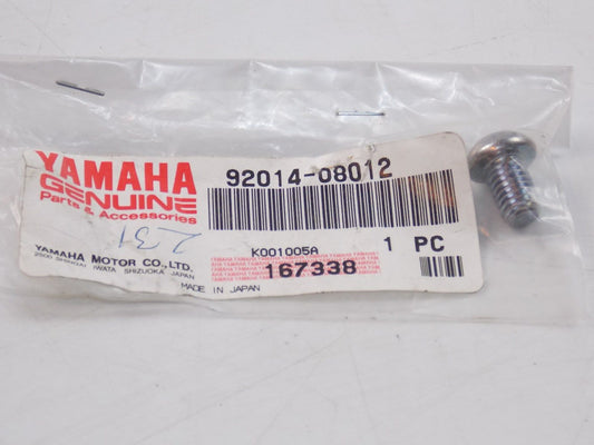 NOS YAMAHA  1998-2013  BUTTON HEAD BOLT  YZF1000 XVS1100  FZS1000  92014-08012 - MotoRaider