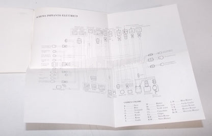 1990 MBK YAMAHA CR50 SCOOTER OWNER USE MANUAL BOOK BOOKLET ITALIAN 3GF-F8199-W4 - MotoRaider
