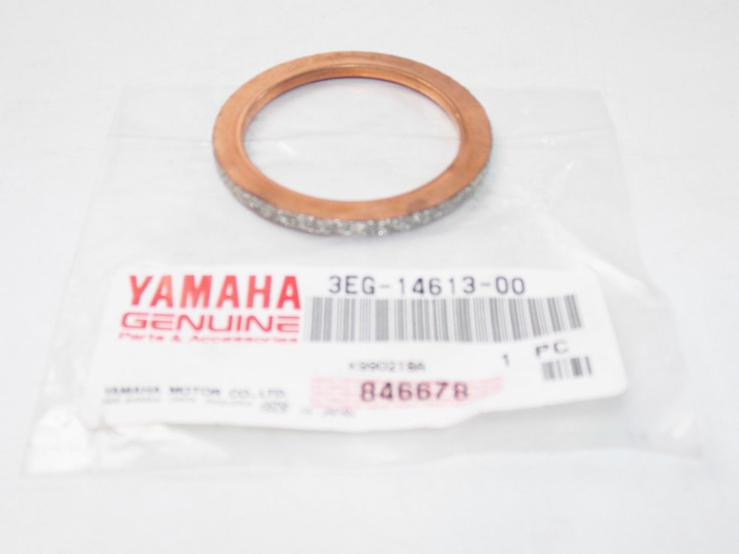 NOS YAMAHA 1981-2014 EXHAUST PIPE GASKET XV700 750 1000 1100  XVS95  3EG-14613 - MotoRaider
