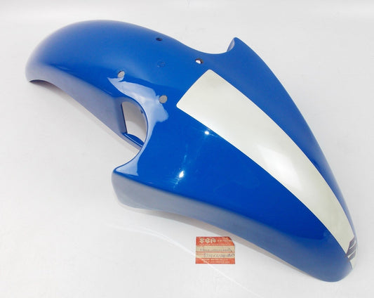 NOS SUZUKI 1993 1994 1995 BLUE FRONT FENDER DR650  53111-12D00-0NF - MotoRaider