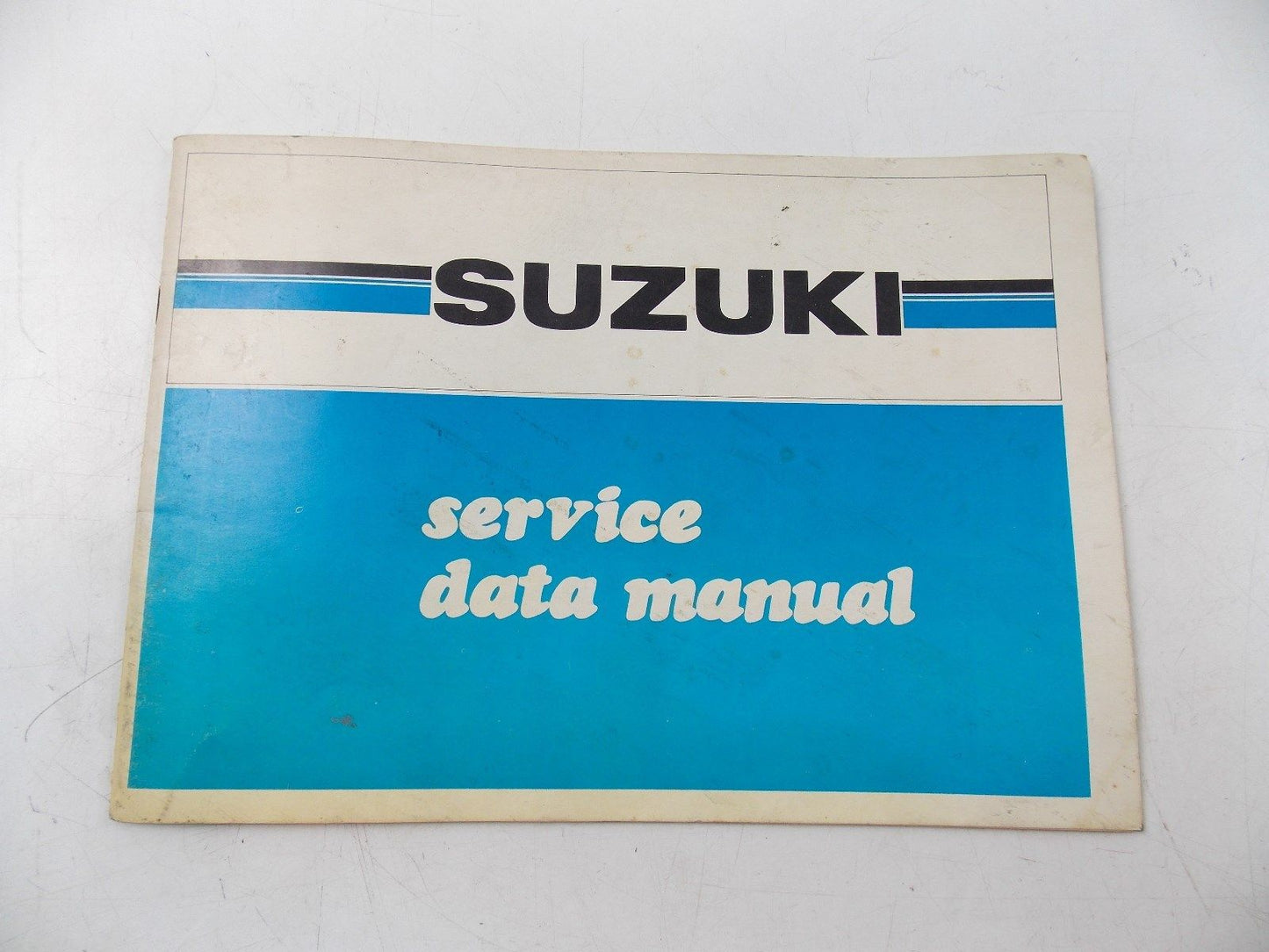 NEW SUZUKI 1972 SERVICE DATA MANUAL BOOK  IN ENGLISH - MotoRaider